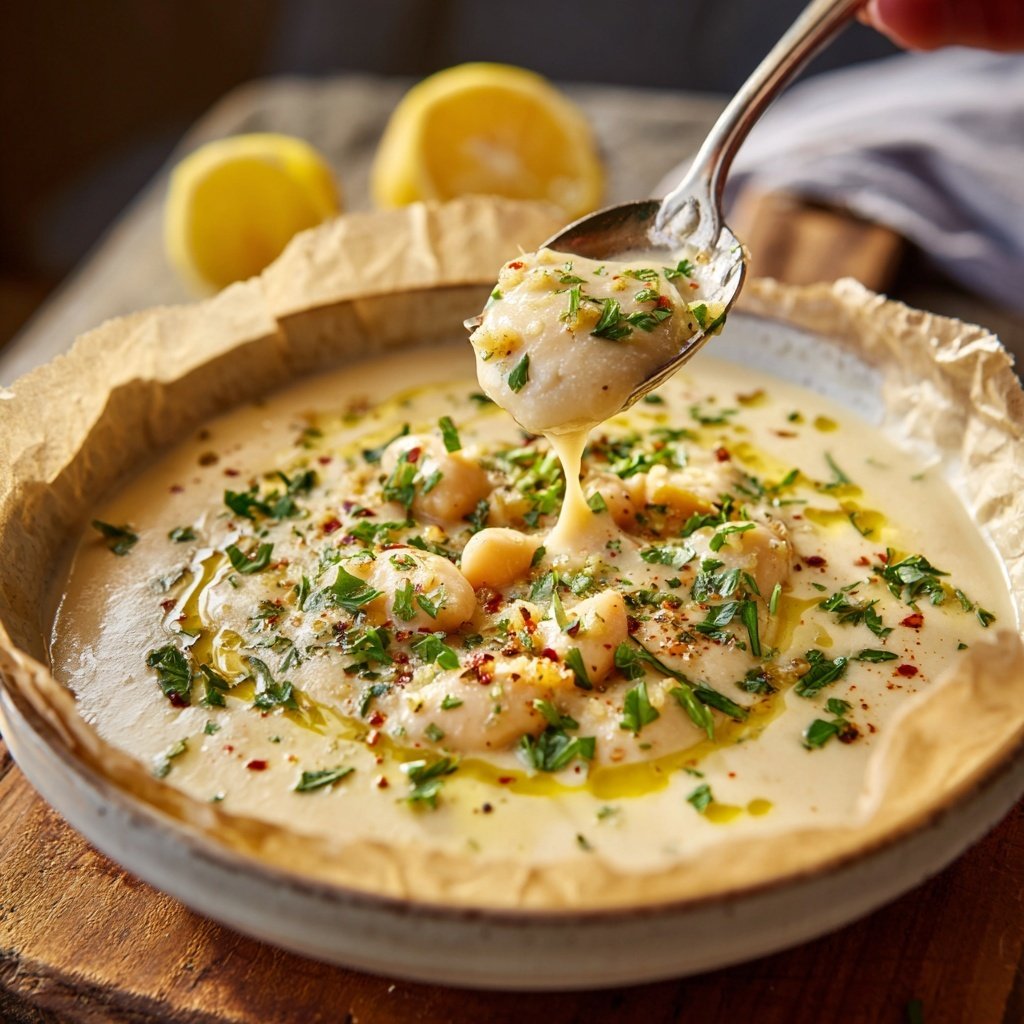 Creamy Lemon White Bean Bowl