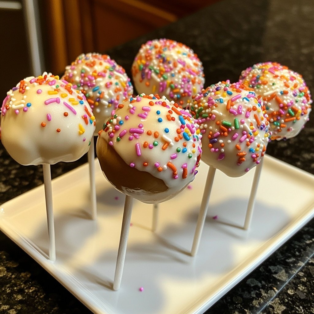 Starbucks Copycat Birthday Cake Pops