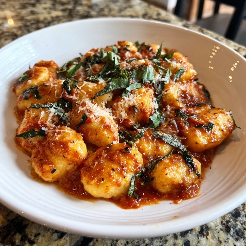 Sunday Tomato Ricotta Gnocchi