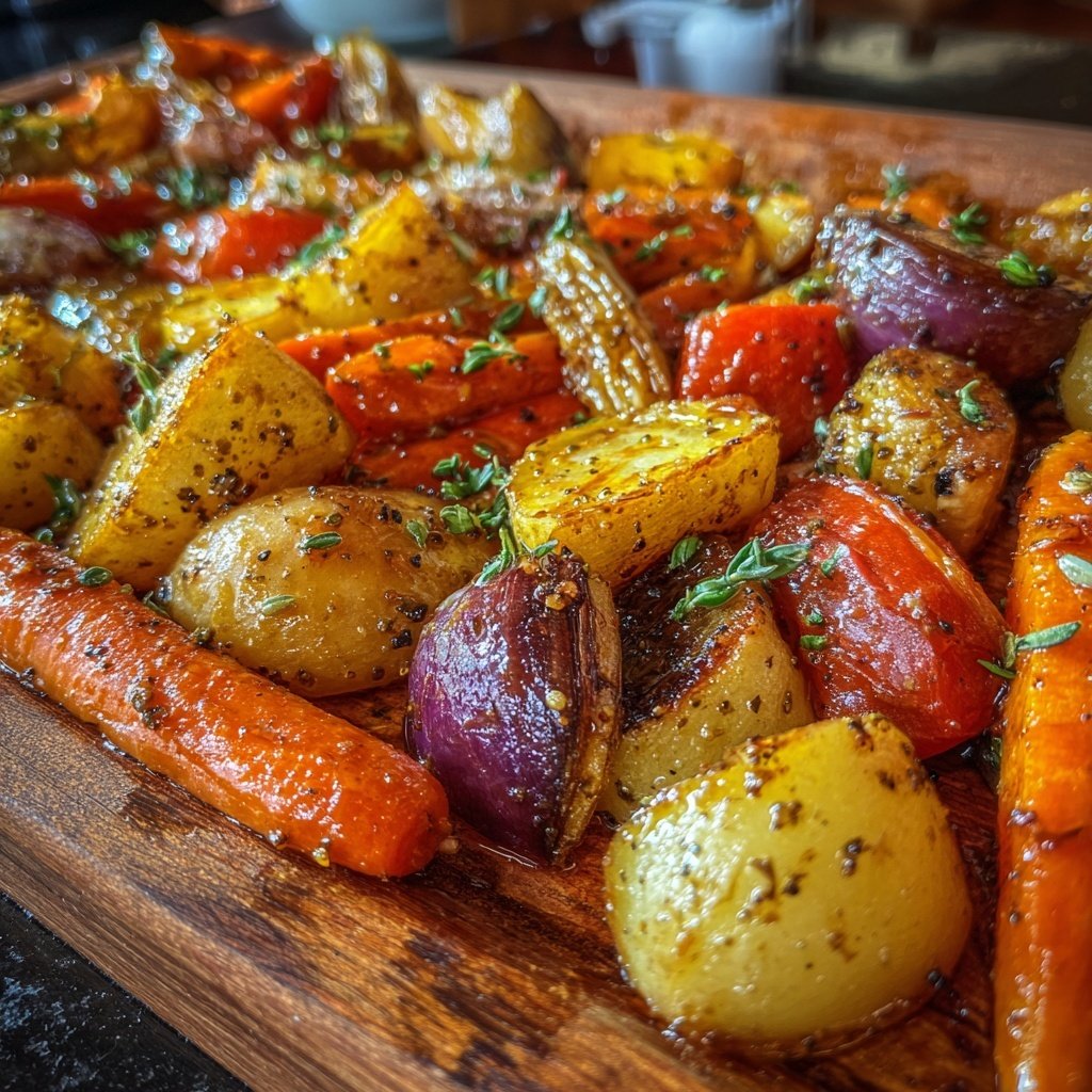 Honey Roasted Veggie Tray