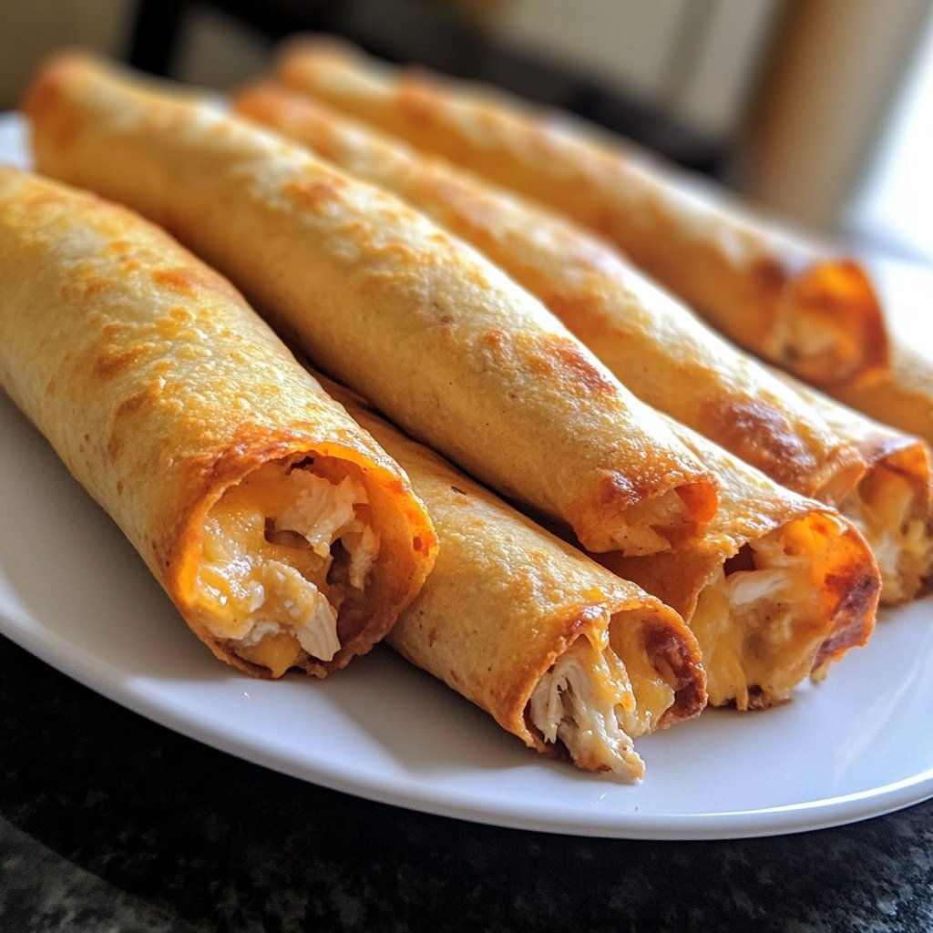 Super Bowl Party Food Baked Taquitos