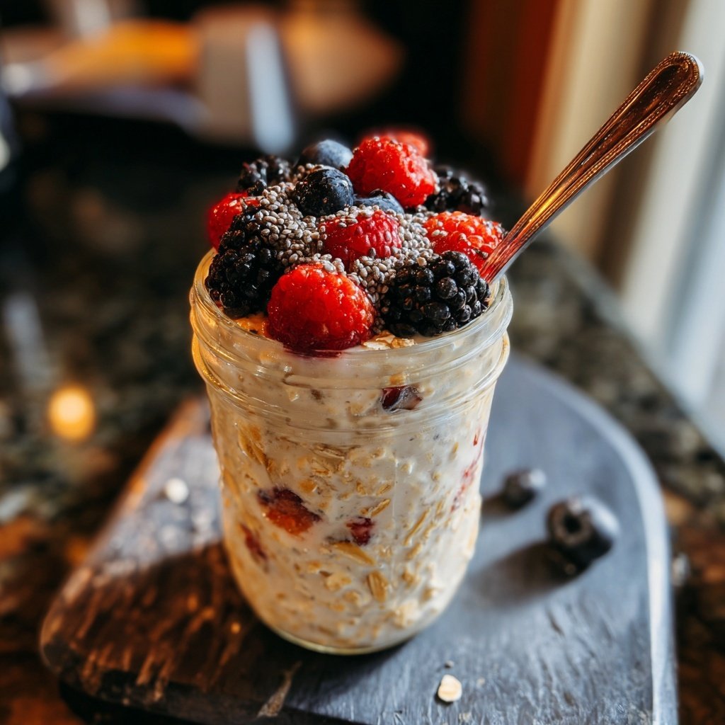 Healthy Overnight Oats for Breakfast