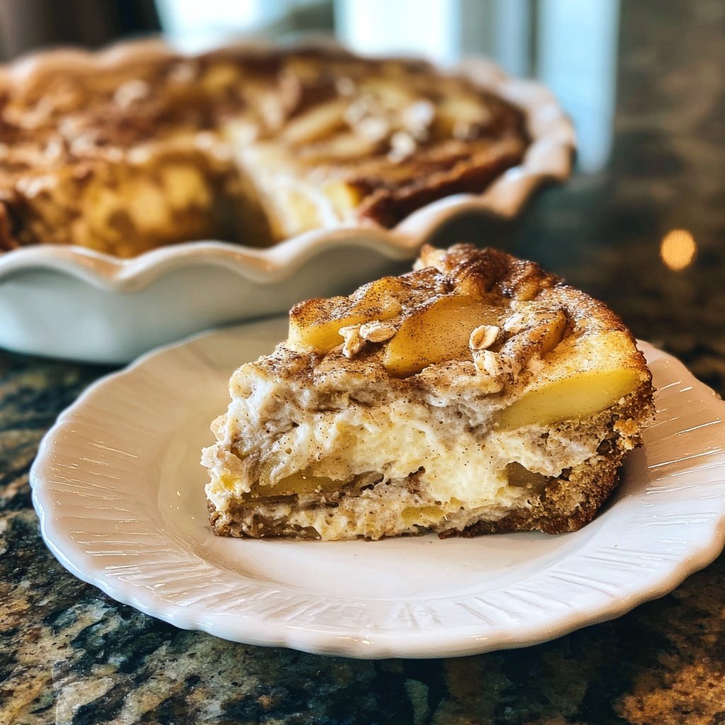 Cinnamon Apple Yogurt Breakfast Bake