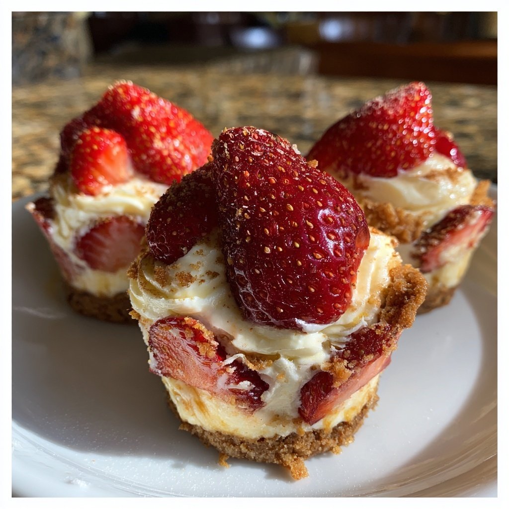 Strawberry Tiramisu Cups