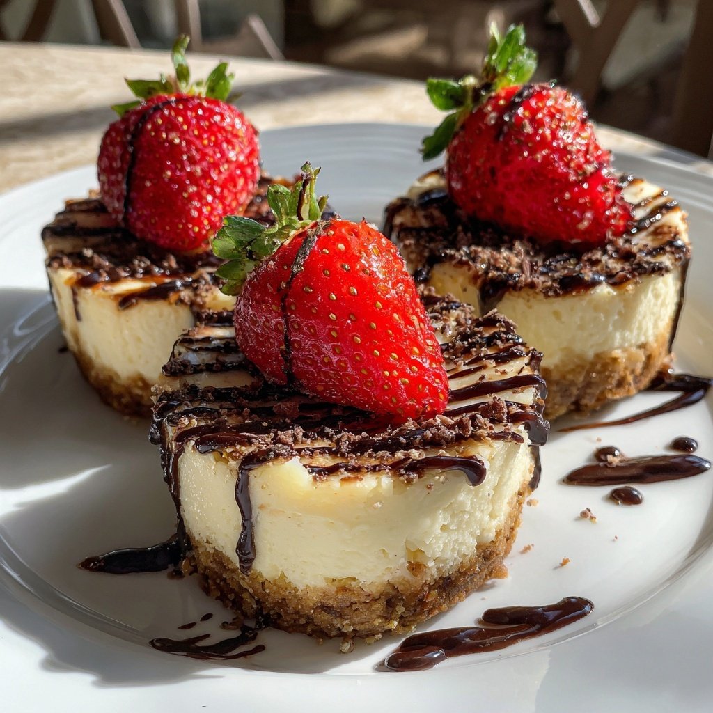 Valentines Treats Mini Cheesecakes