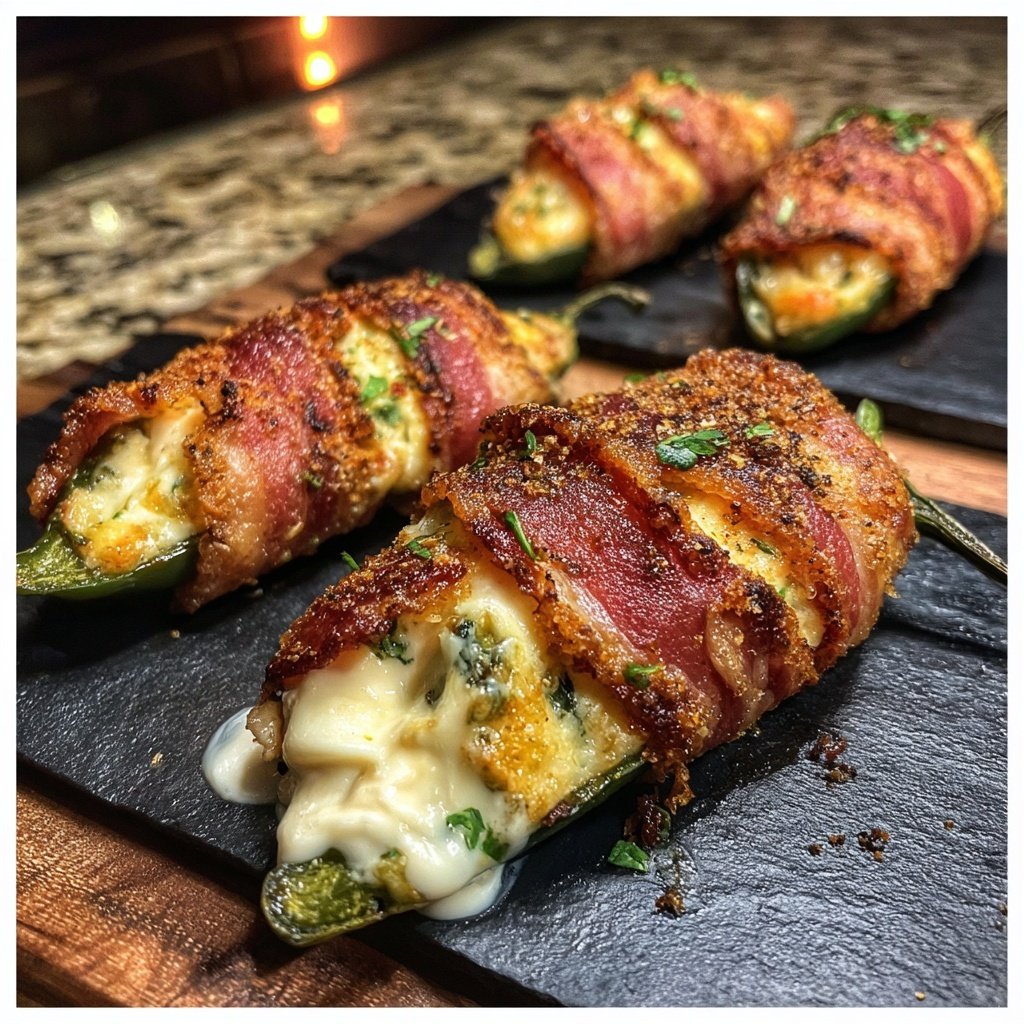 Jalapeno Poppers with Herb Cream Cheese
