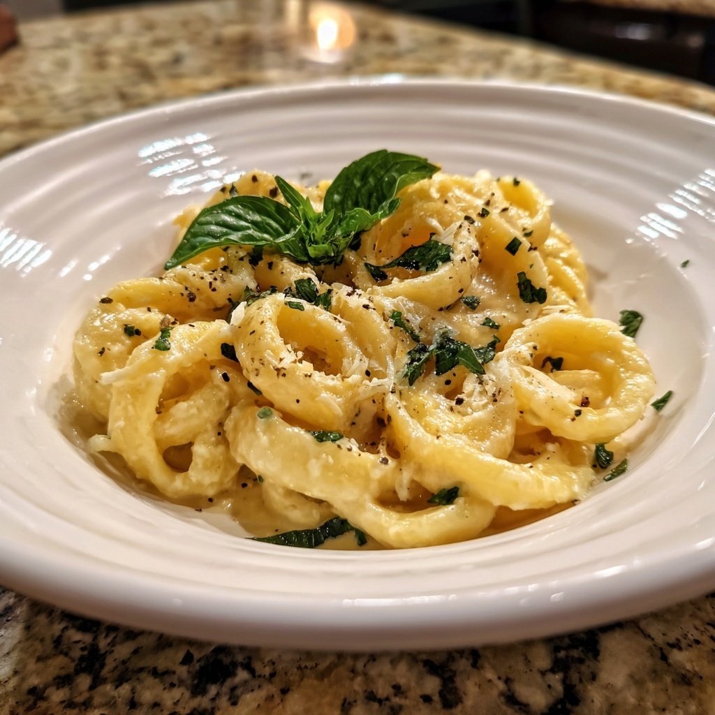 Romantic Lemon Ricotta Pasta